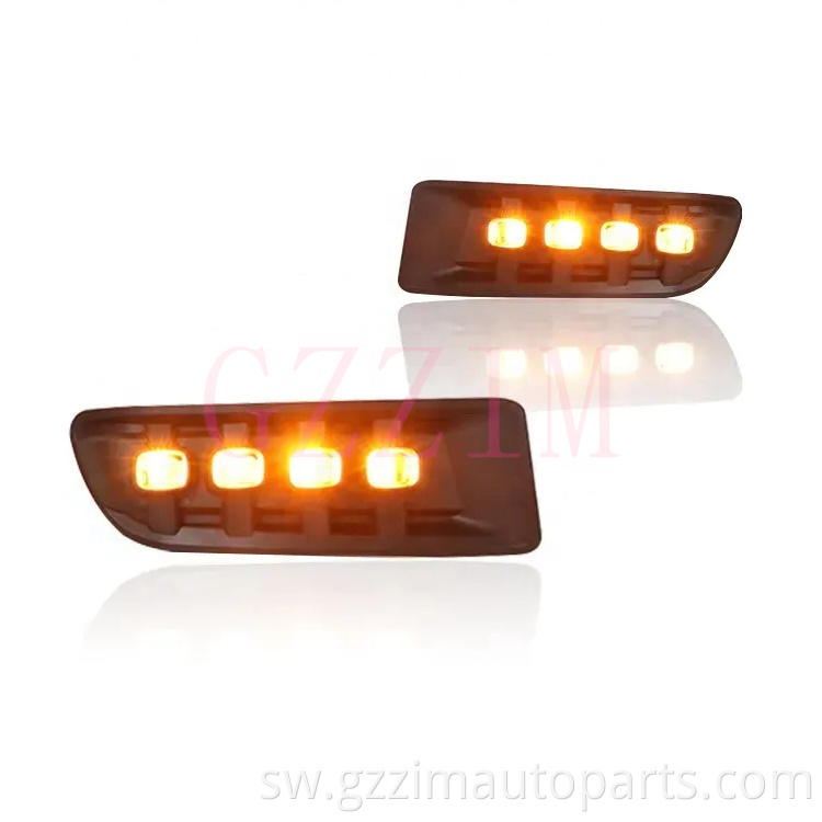 Sehemu mpya za kuwasili za AUTO LED taa ya mchana inayotumika kwa Toyota Prado 2003-2009